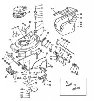 Suffolk Punch F 016 L80 771 PETROL ROTARY P16R Lawnmower PETROLROTARYP16R Spare Parts